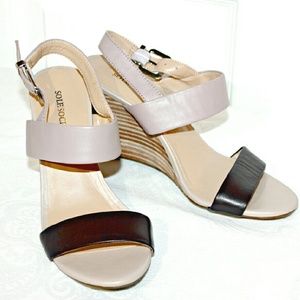 Sole Society Colorblock Wedge