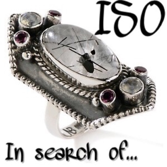 ISO NICKY BUTLER RUTILATED QUARTZ SHIELD RING