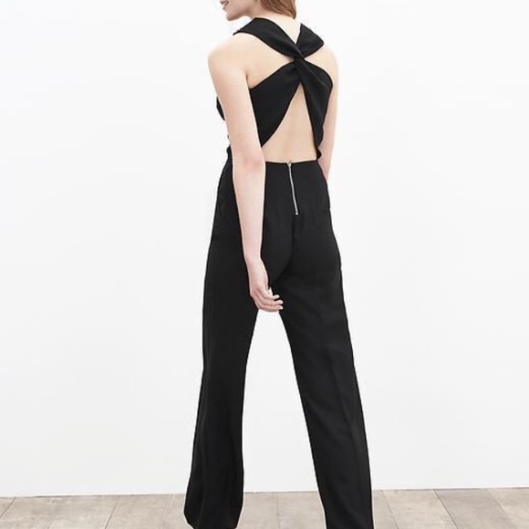 NWT Banana Republic cross back jumpsuit