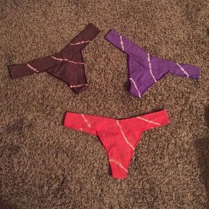 BUNDLE Never Worn VS Medium Thongs