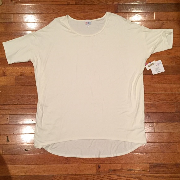 LulaRoe solid white Irma ⚡️PRICE CUT!⚡️