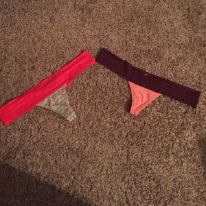 BUNDLE Never Worn VS Medium Thong