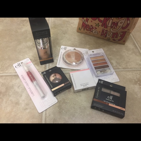 ELF makeup bundle! 7 pieces NIB! Free bonus item!