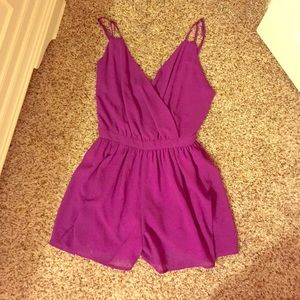 Runway Seven | Purple Romper