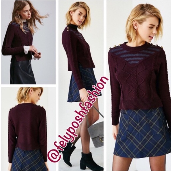 Urban Outfitter Alice & UO Gitane Pullover Sweater - Picture 1 of 2
