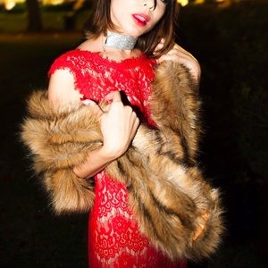 Fur Shawl