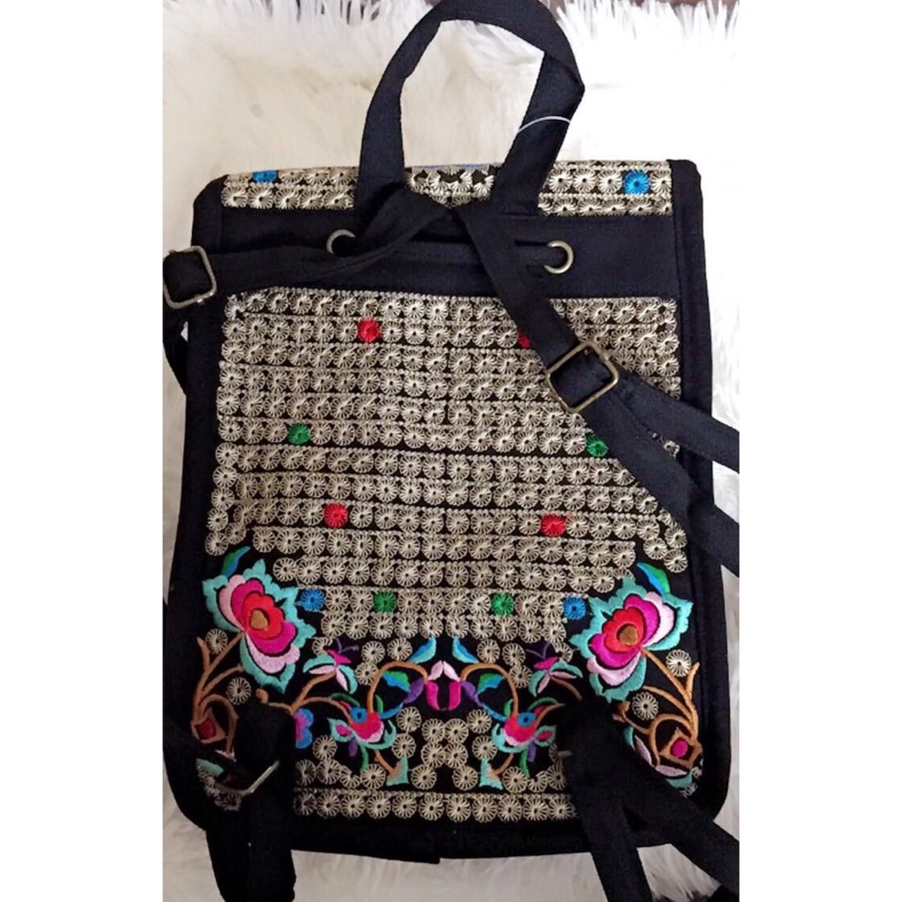 Back in Stock✨ Embroidered Mini Backpack - Picture 6 of 6