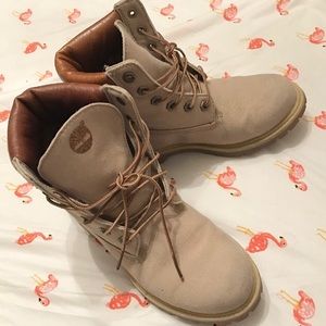 TIMBERLANDS, BEIGE, Women's 7.5