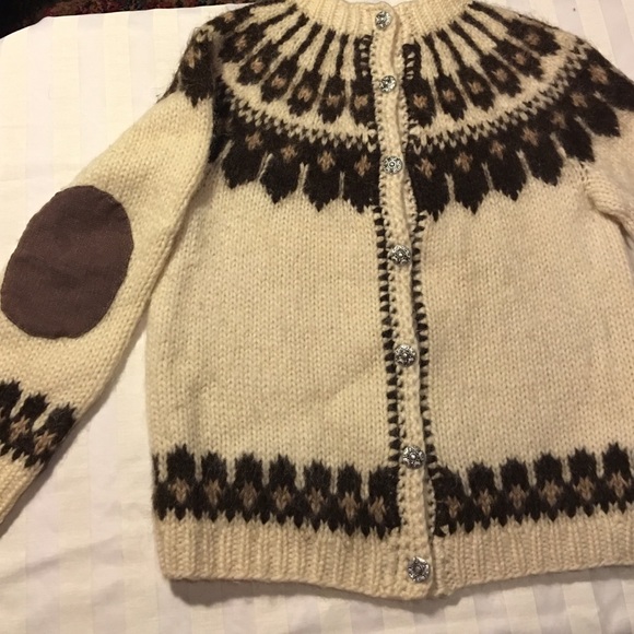 Hand made by grandma Norwegian sweater - Picture 2 of 4