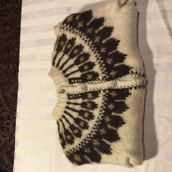 Hand made by grandma Norwegian sweater - Picture 4 of 4