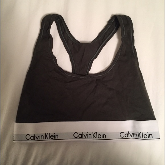 Olive Green Calvin Bralette