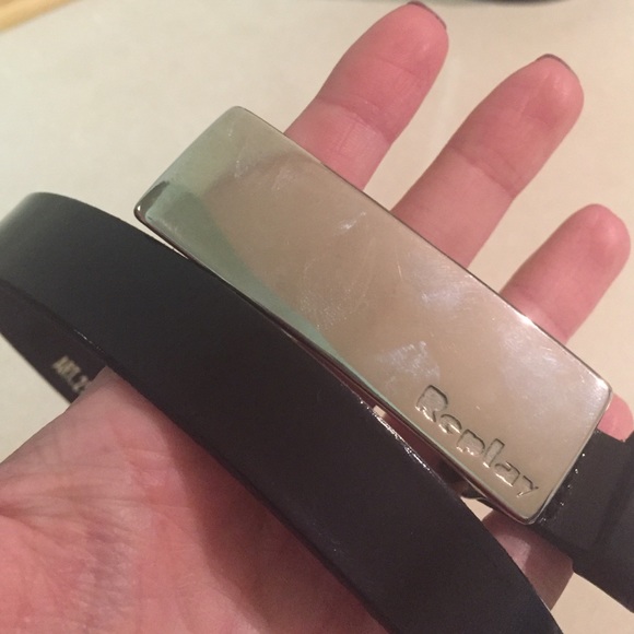 Elegant black belt, made in Italy - Picture 2 of 3