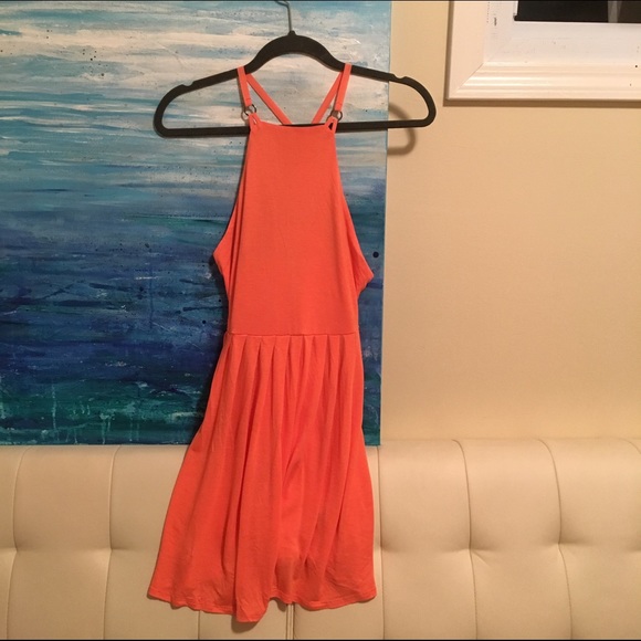 Silence Noise Wanda Dress in coral