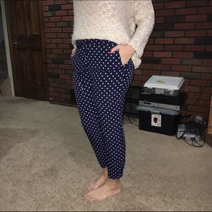 Ralph Lauren satin track pants