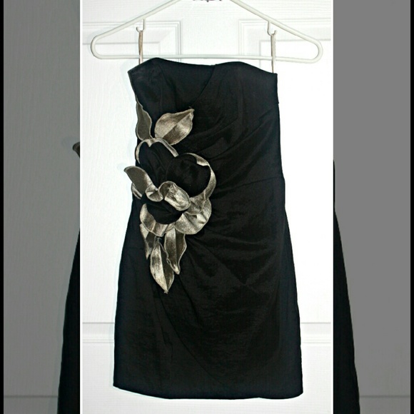 Cache black mini dress