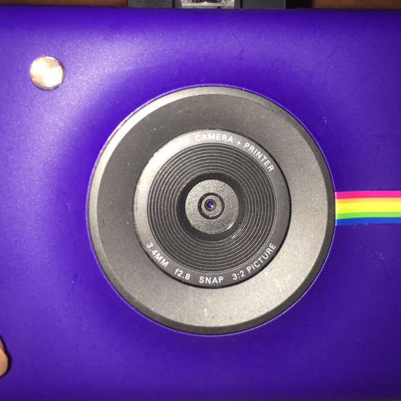 Purple Polaroid Snap Camera - Picture 3 of 4
