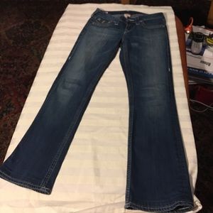 Baby boot cut authentic true religion jeans