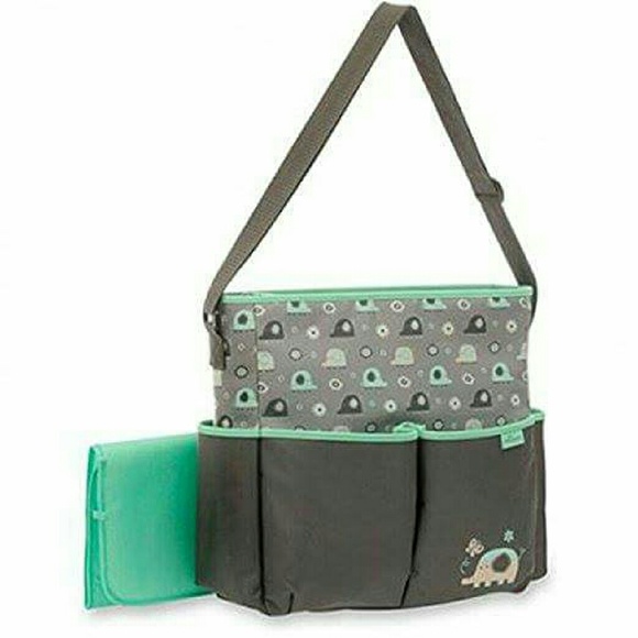 Baby Boom Elephant Tote Diaper Bag