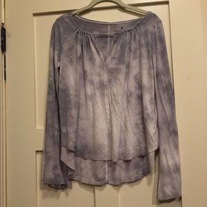 American Eagle flowy long sleeve