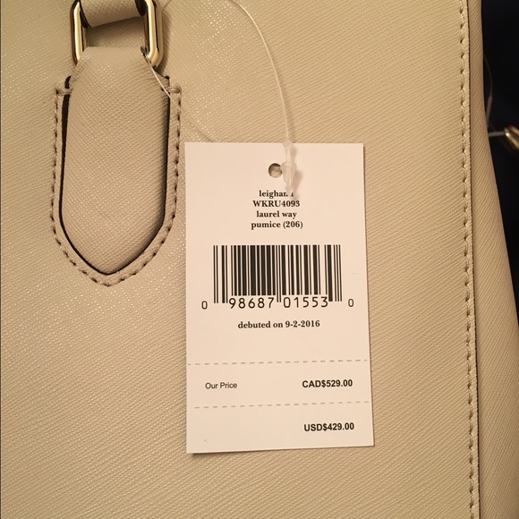 ❗️SOLD❗️♠️KATE SPADE♠️ LEIGHANN HANDBAG - Picture 4 of 4