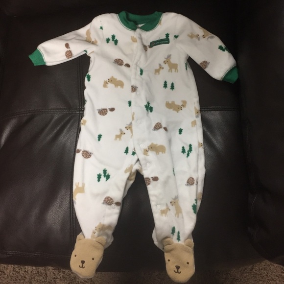 Child of mine feetie pajamas