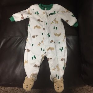 Child of mine feetie pajamas