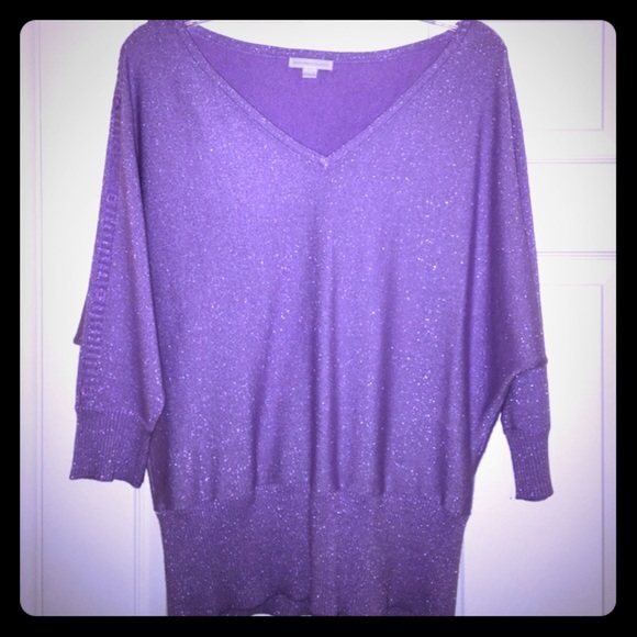 New York & Co. Lavender Sweater