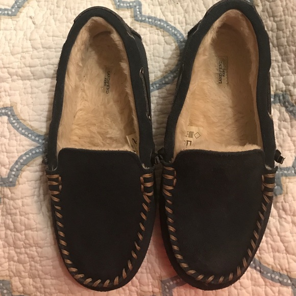 lands end boys slippers