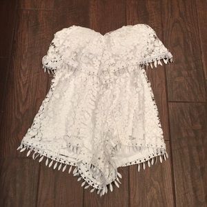 Shop Hopes White Romper