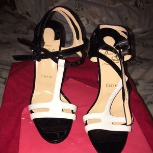 Authentic heels worn only twice