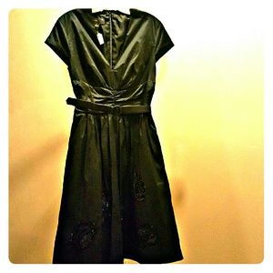 Donna Riccio Black Cocktail Dress