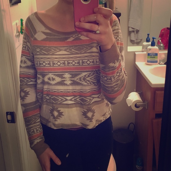 Indian Print Women's Sweater - Picture 1 of 2