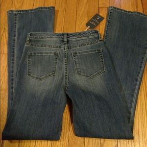 High waisted flare jeans