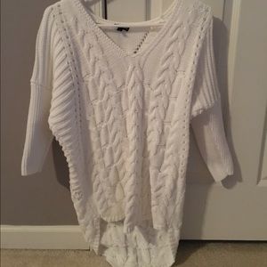 NWOT Express White sweater