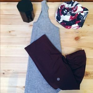 Heathered Plum In the Flow Crop