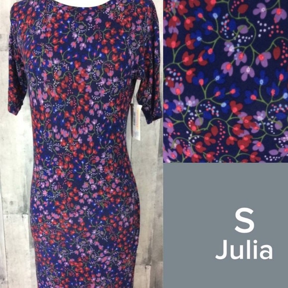 Lularoe Julia dress, NWT, small