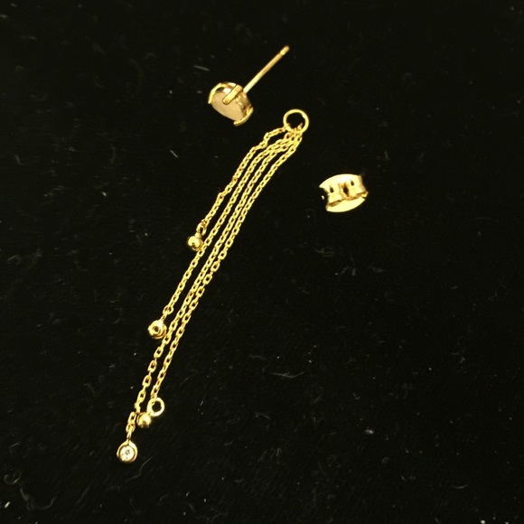 Anthropologie Gorgeous Two Piece Earrings - Picture 3 of 3