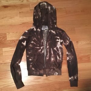 🚫SOLD🚫 Tie dye zip-up hoodie