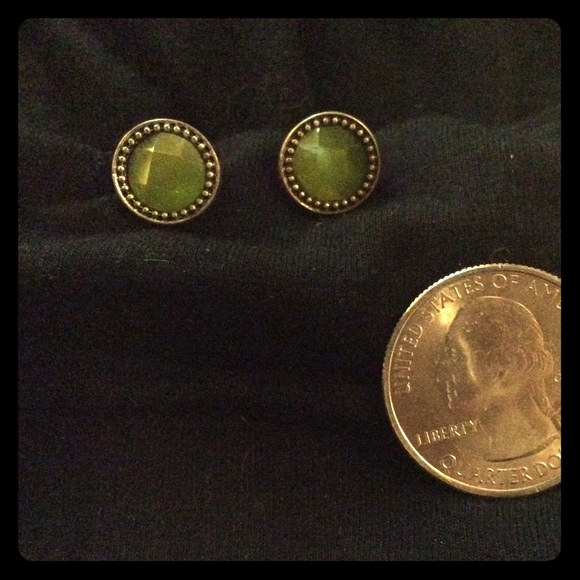 Green Earrings