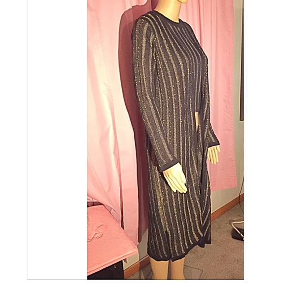 🆕 Glamorous Sparkly Gold Ribbed Crop Top NWT - Picture 5 of 8
