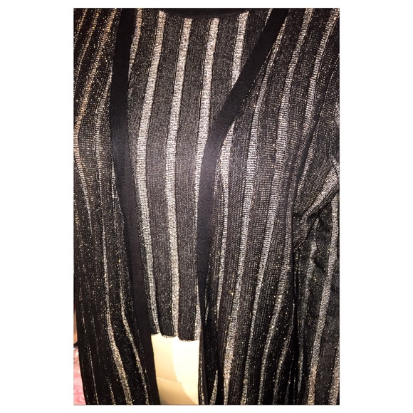 🆕 Glamorous Sparkly Gold Ribbed Crop Top NWT - Picture 4 of 8