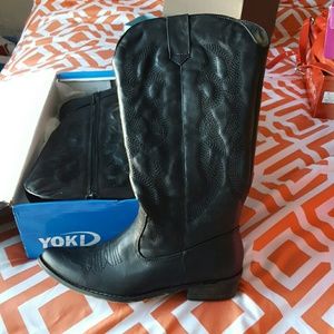 Black Cowboy Boots