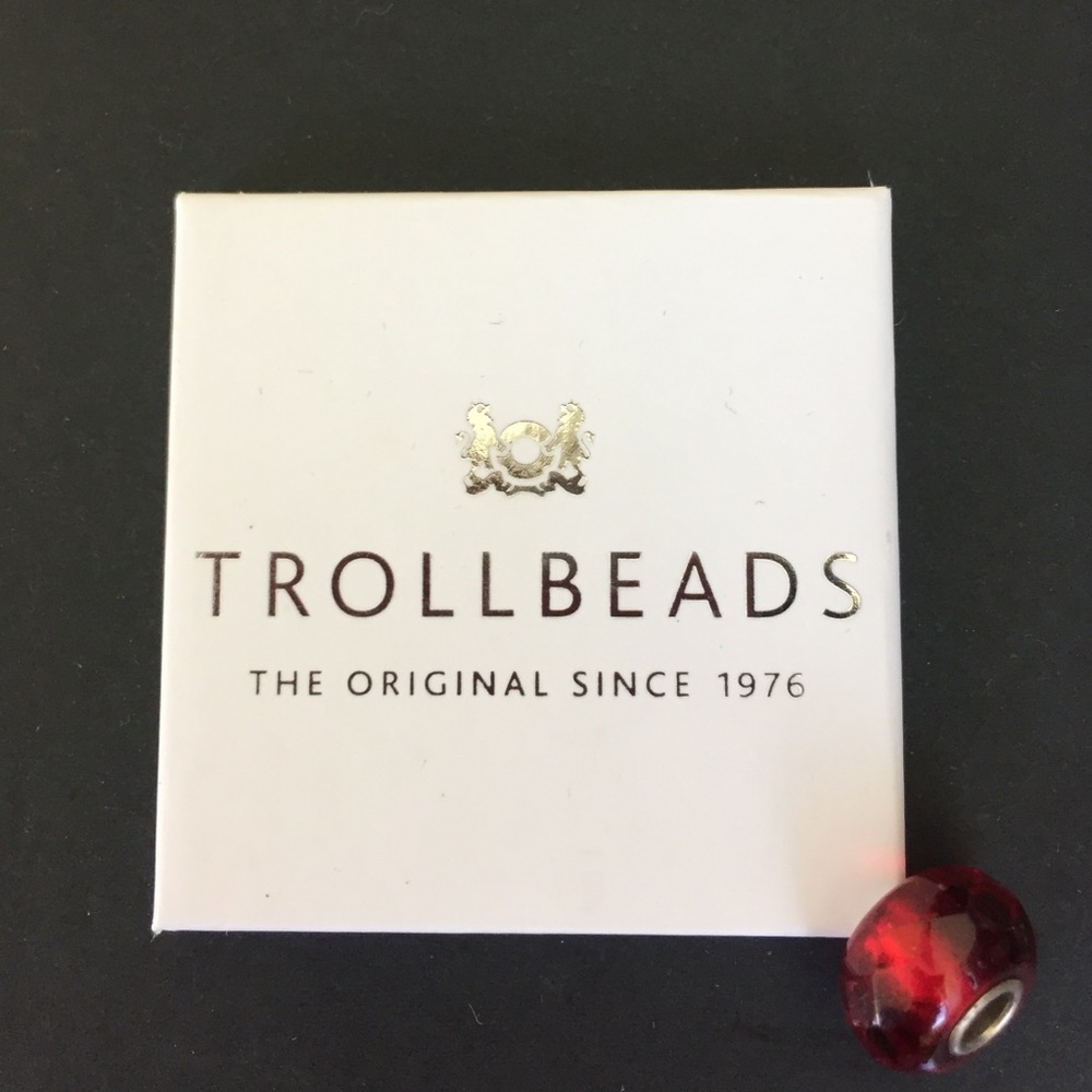 Red Prysm Bead- Trollbeads