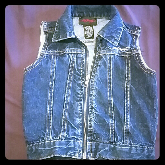 Ed Hardy Denim Vest