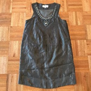 Forever 21 Embellished Neck Shift Dress