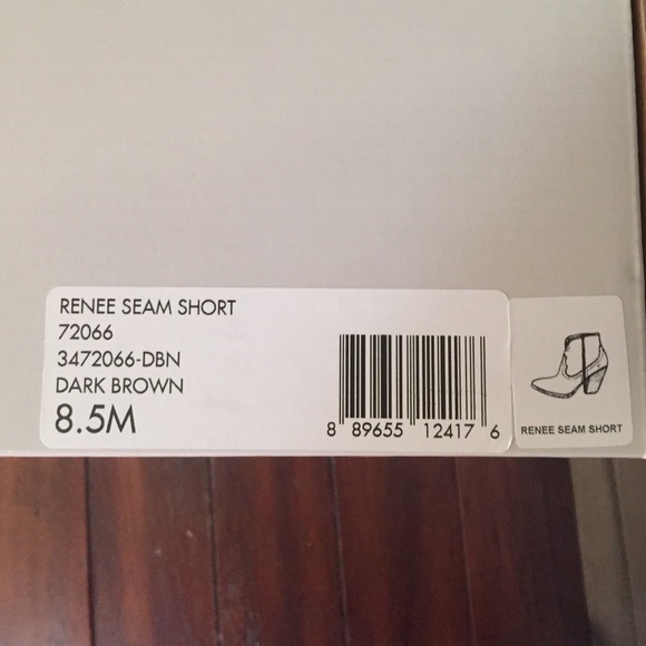 NEW - FRYE Renee Seam Short Booties - Picture 4 of 4