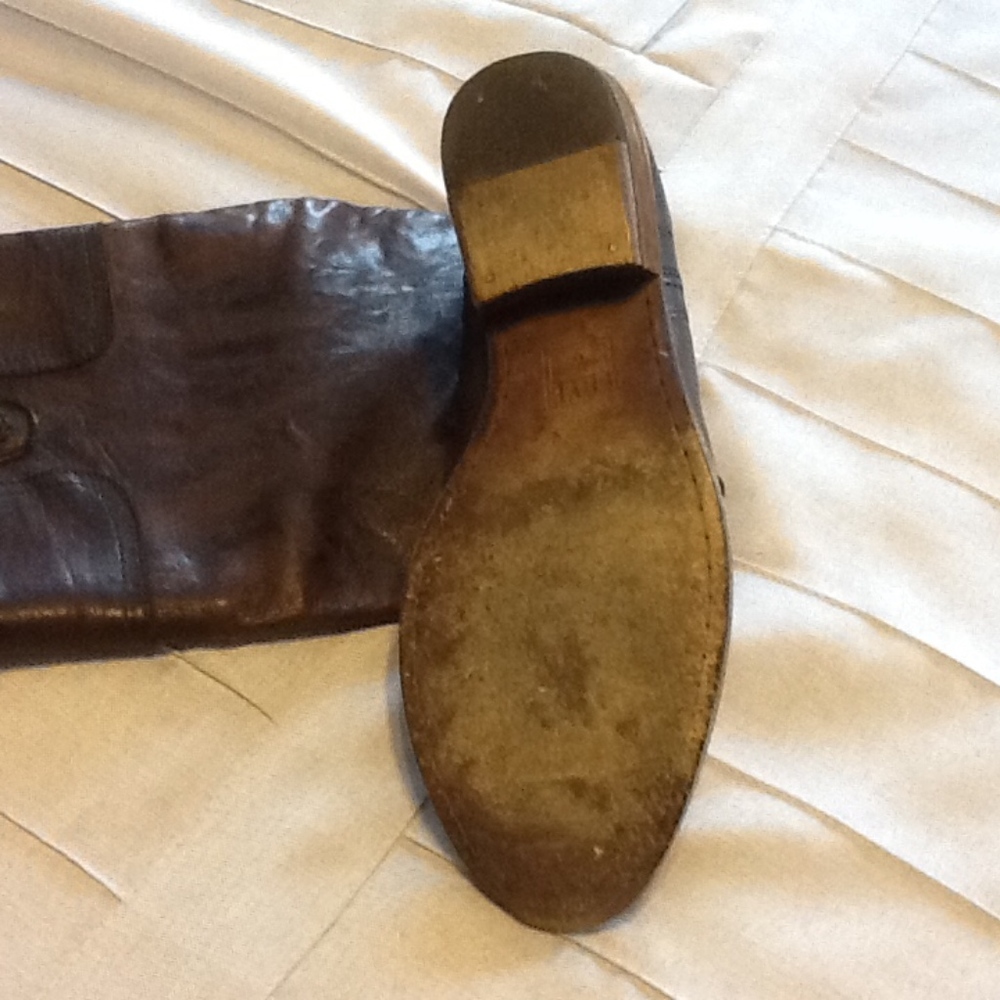 Frye Woman's Carson Riding Button Boot, Dark Brown - image 3