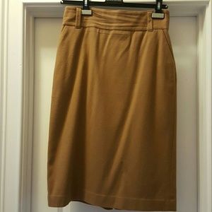 Banana Republic Camel color wool skirt