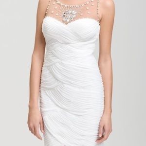Adrienne Papell Jewel White dress