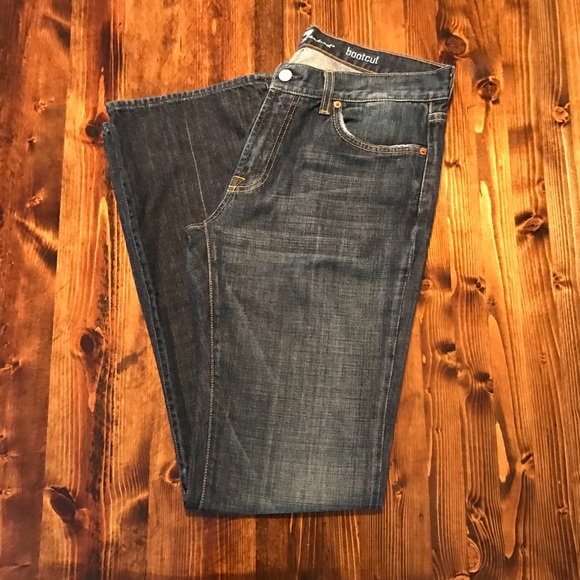 7 for all mankind Men's Classic Bootcut Jean 32/34